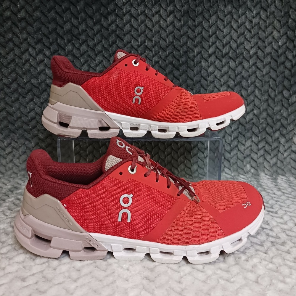 On Cloudflyer Orange Women's Road Running Sneakers Shoes Size 7.5